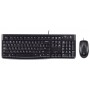 Logitech MK120 - Wired Keyboard and Mouse Combo